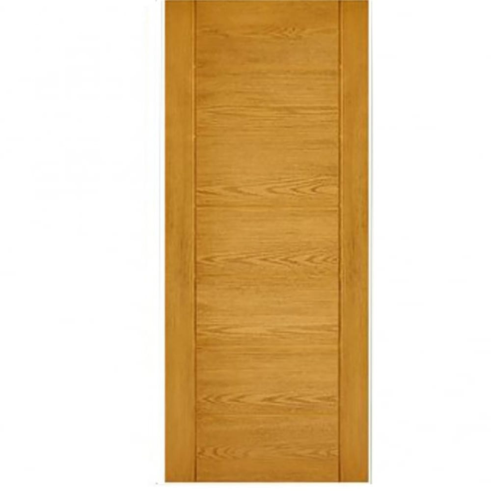 Lpd External Composite Grp Modica 7 Panel Prefinished Oak Door