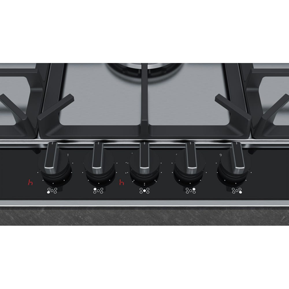 Neff T29DA69N0 N70 90cm 5 Burner Gas Hob Stainless Steel