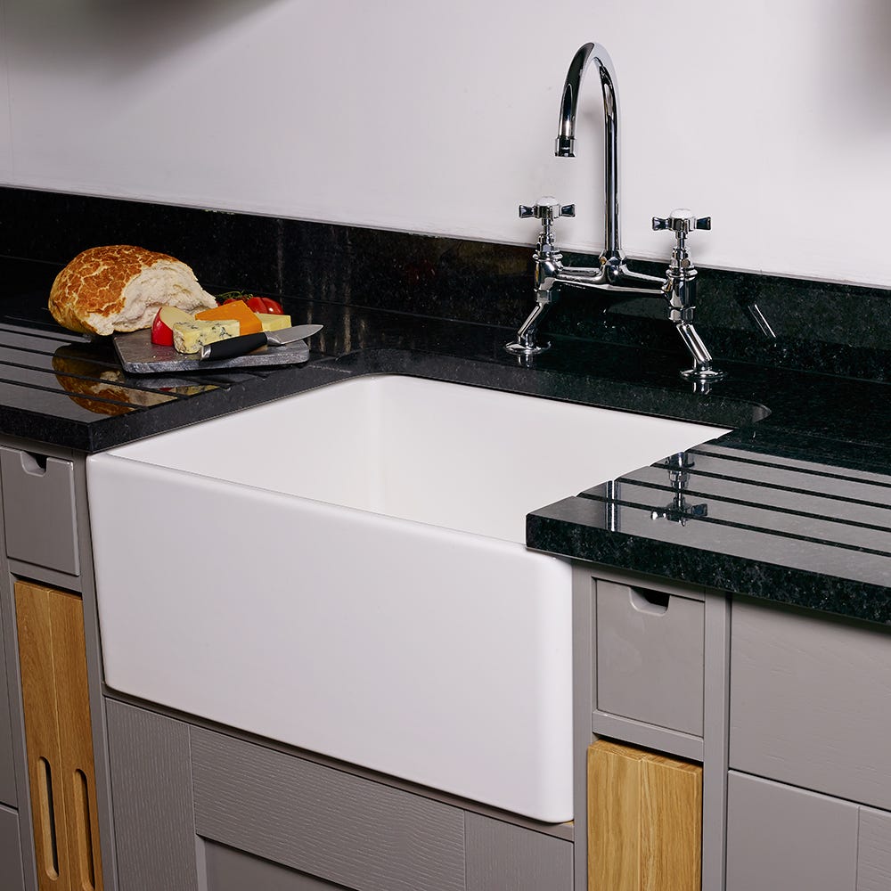 Reginox Belfast Ceramic Sink White