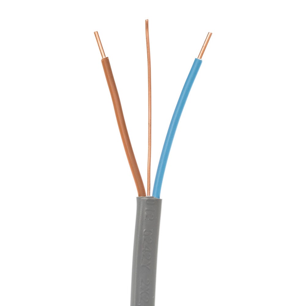 2.5mm Twin and Earth Cable 50m Drum 6242Y