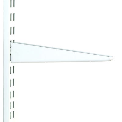 Twin Slot Shelf Bracket 170mm White