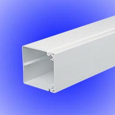 Maxi Trunking White 75mm x 75mm x 3m