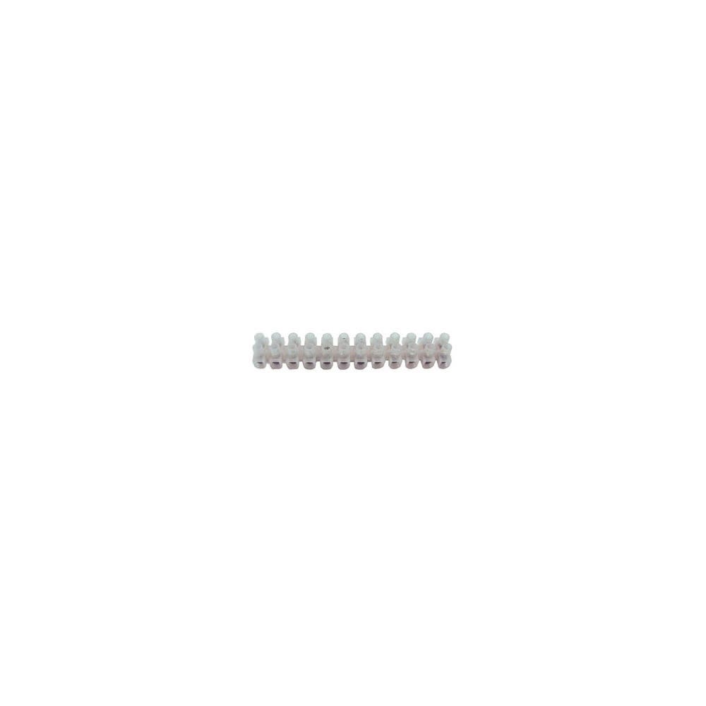 30A Strip Connector Clear Polyethylene
