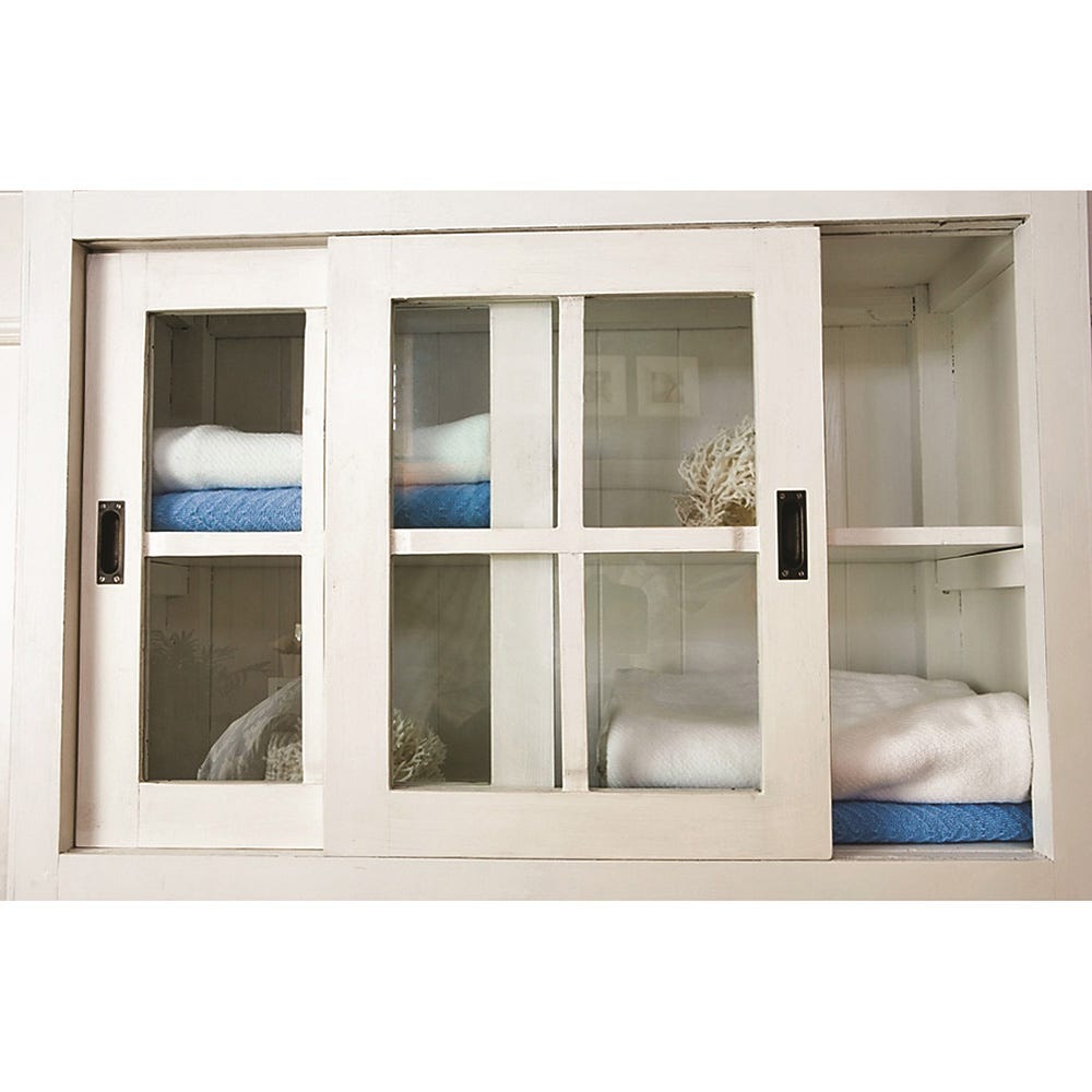 Sliding Cabinet Door Kit 1200mm Slipper 9kg Max