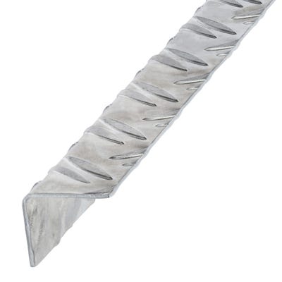 Aluminium Angle Equal Sides Checker Plate 29.5mm x 1m