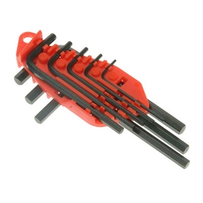 Stanley 8 Key Metric hex Set 1.5-8mm