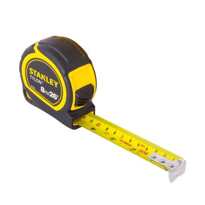 Stanley Short Tape Bi-Material 8m 26ft