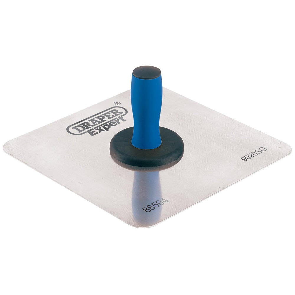 Draper 300 x 300mm Soft Grip Aluminum Plasterers Hawk 88594