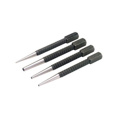 Draper 4 Piece Cupped Nail Punch Set 35480