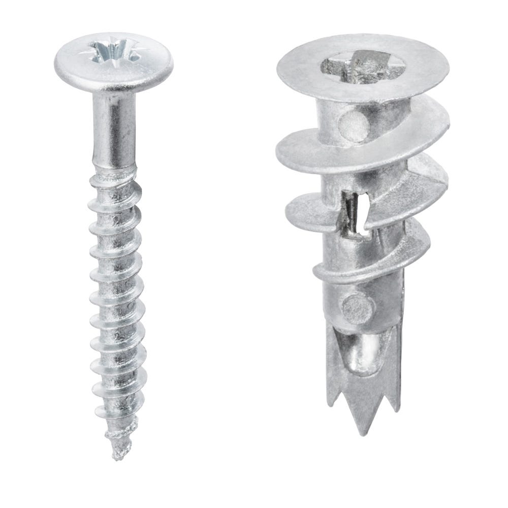 Fischer Self-Drive Metal Plasterboard Fixings Pack of 50
