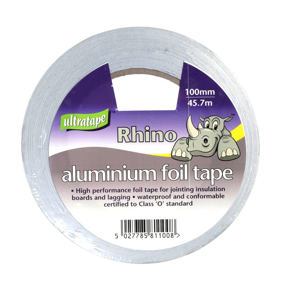 Aluminium Foil Tape 45.7m x 100mm