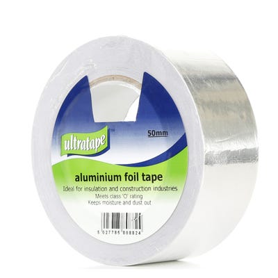 Ultratape Aluminium Foil Tape 50mm x 45.7m