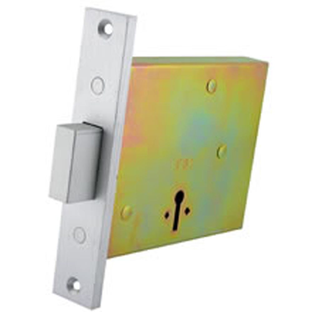 FB1 Fire Brigade Mortice Deadlock FB1.M satin chrome