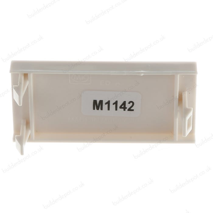 MK Data Module Euro 1 Module Blank White K188WHI