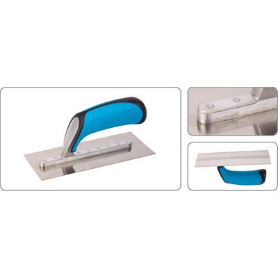 OX 200mm x 75mm Stainless Steel Small Trowel