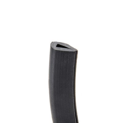 PVC Grommet Edging Strip 1mm - 2mm Black