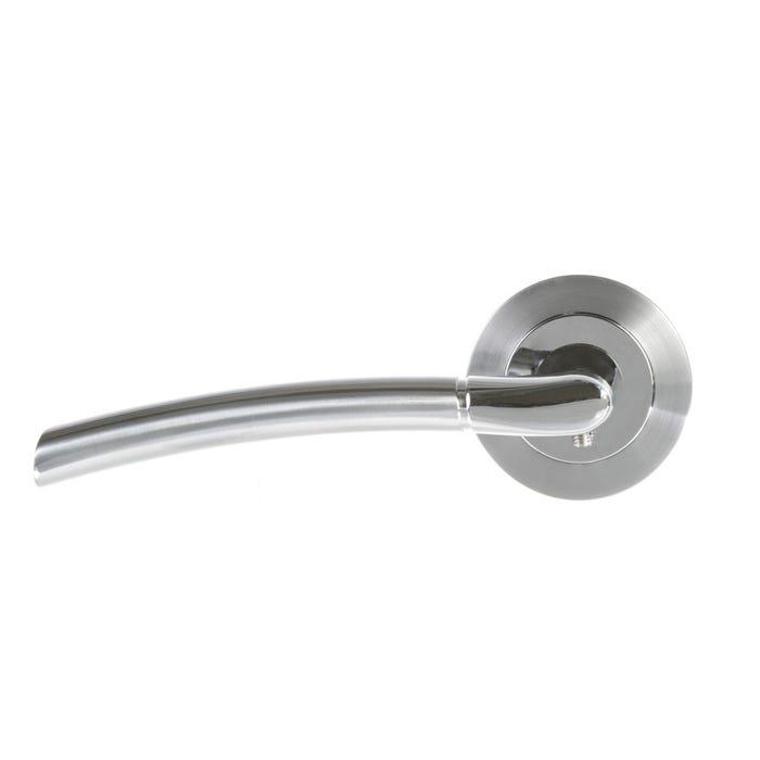 Plus Internal Door Handle Pack Polished Chrome Satin Nickel