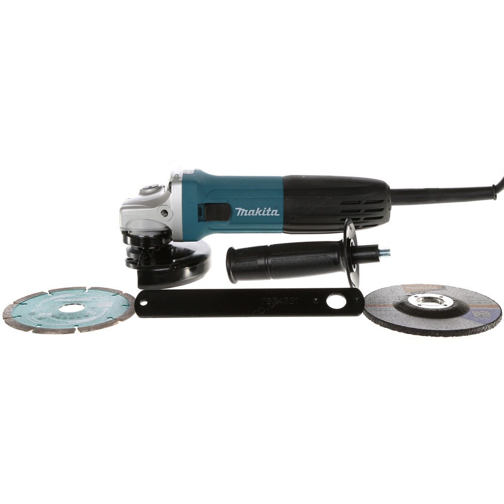 Makita 115mm Angle Grinder 110V Diamond Blade GA4530RKD/1