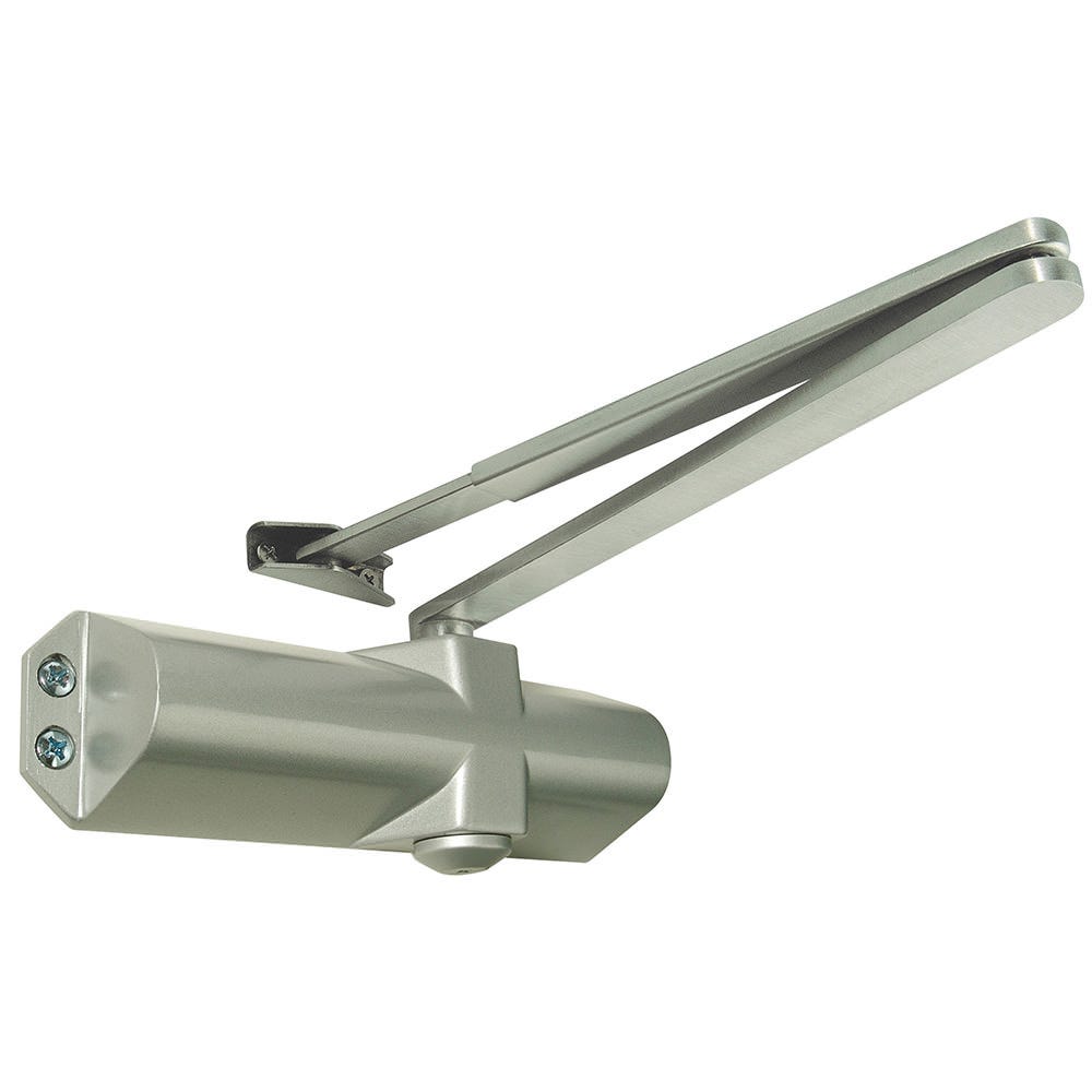 Rutland Door Closer En3 No Cover Silver Body