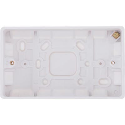 BG 2 Gang 32mm Surface Pattress Box 892-01