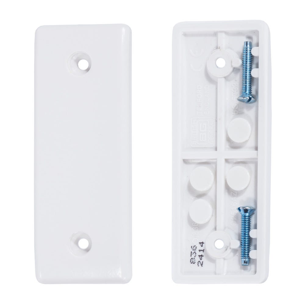 BG 1 Gang Architrave Blanking Plate 836-01
