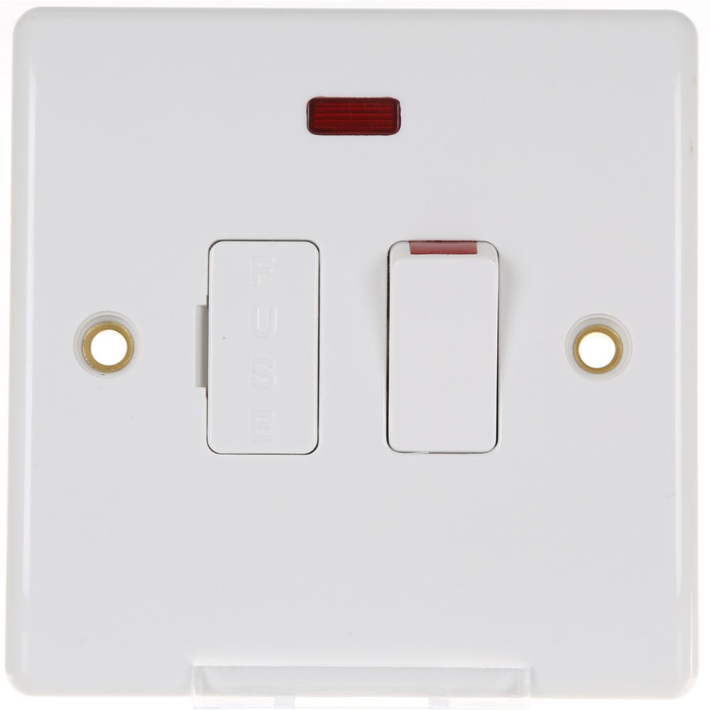 BG 13A Switched Fused Spur & Neon 852-01