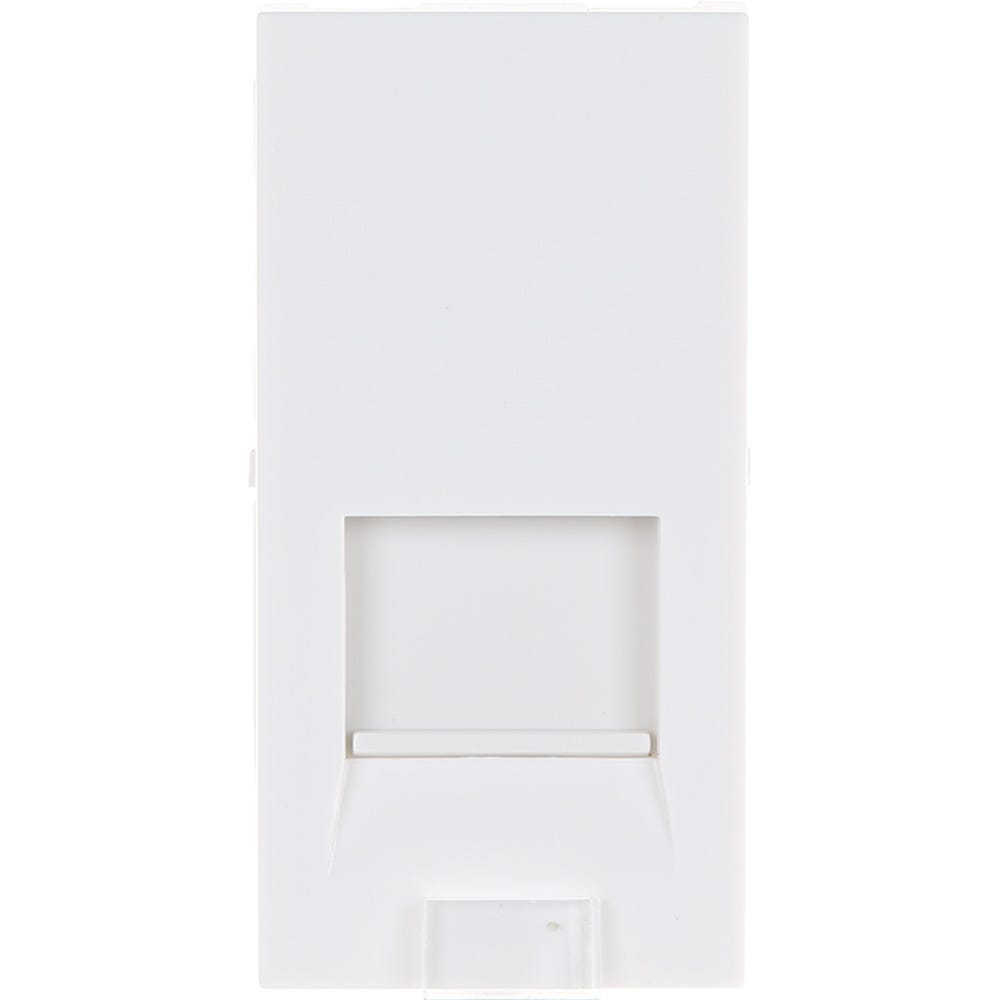 BG Euro Module Screw Terminal Slave Telephone Socket White EMBTSSW