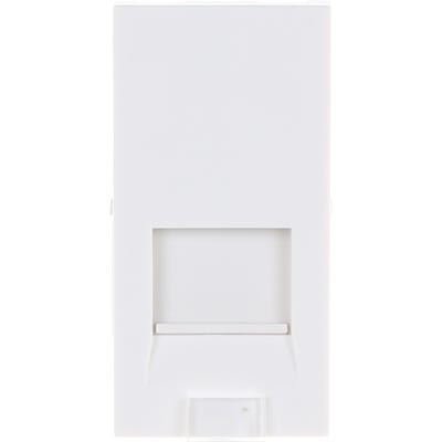 BG Euro Module Screw Terminal Slave Telephone Socket White EMBTSSW