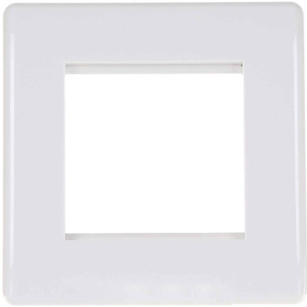 BG 2 Module Euro Single Front Plate 8EMS2-01