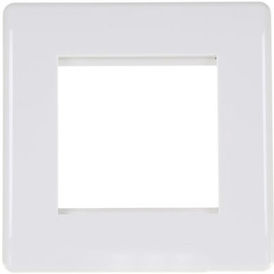 BG 2 Module Euro Single Front Plate 8EMS2-01