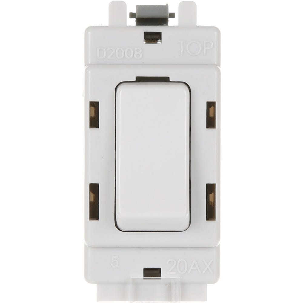 BG Grid 20A 2 Way SP Centre Off Module R12C