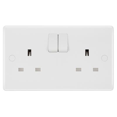 BG 13A 2 Gang Double Pole Switched Socket 822DP