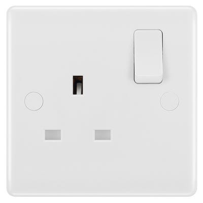 BG Nexus 13A 1 Gang Double Pole Socket Outlet 821DP