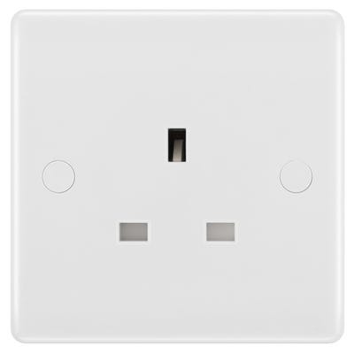 BG Nexus 13A 1 Gang Unswitched Socket 823-01