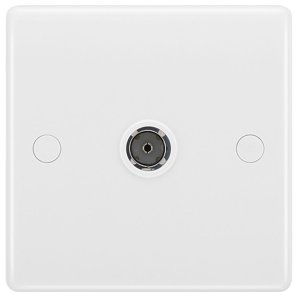 BG 1 Gang Co-Axial TV Socket 860-01