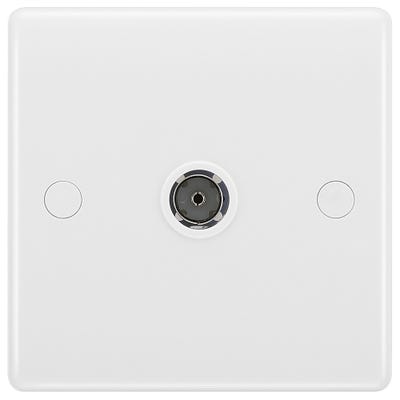 BG 1 Gang Co-Axial TV Socket 860-01