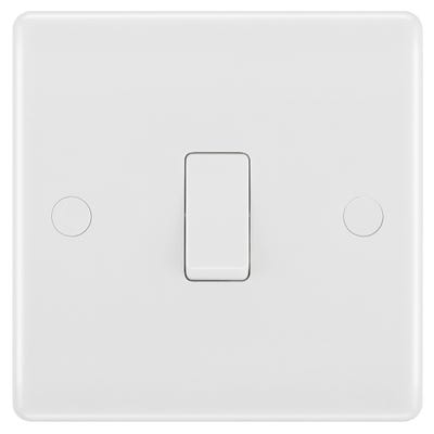 BG Nexus 20A 1 Gang 2 Way Light Switch 812-01