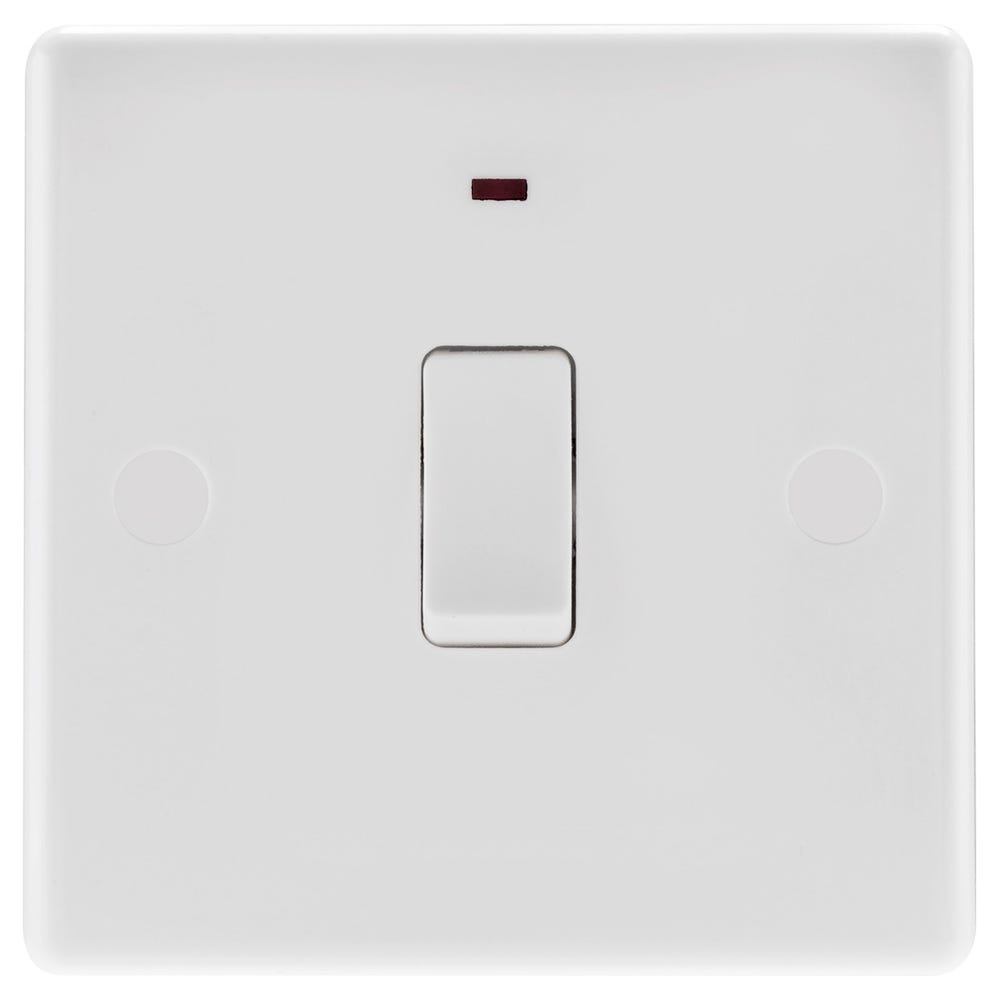 BG 20A Double Pole Switch & Neon 831-01