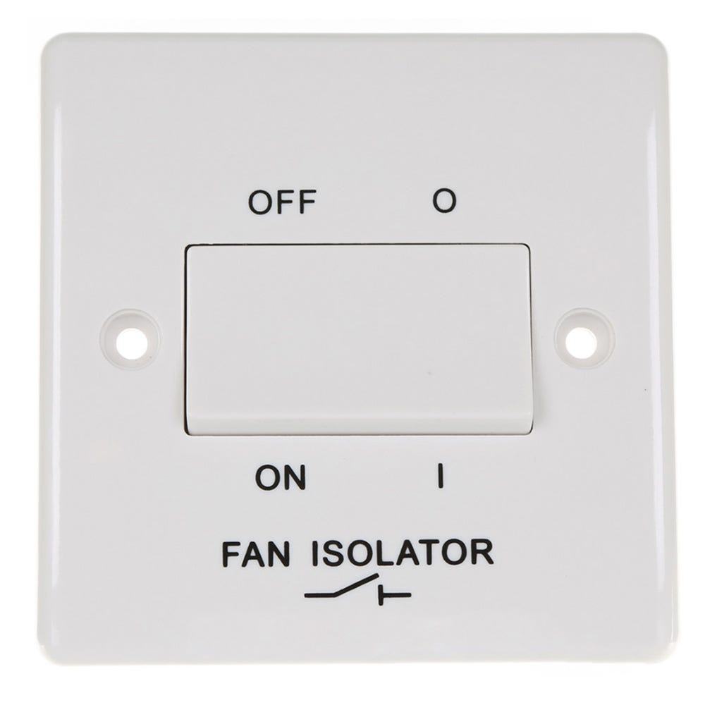 BG 10A 3 Pole Fan Isolator Switch 815-01