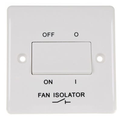 BG 10A 3 Pole Fan Isolator Switch 815-01