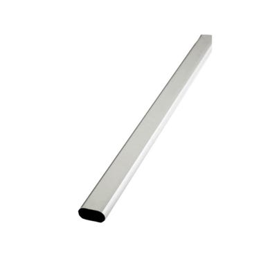 Oval Hanging Rail Tube 30mm Chrome Plated