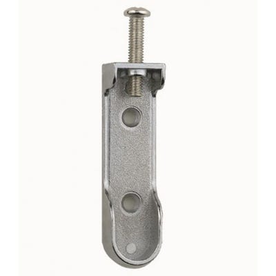 Oval Face or Top Fix Sockets 25mm Polished Chrome