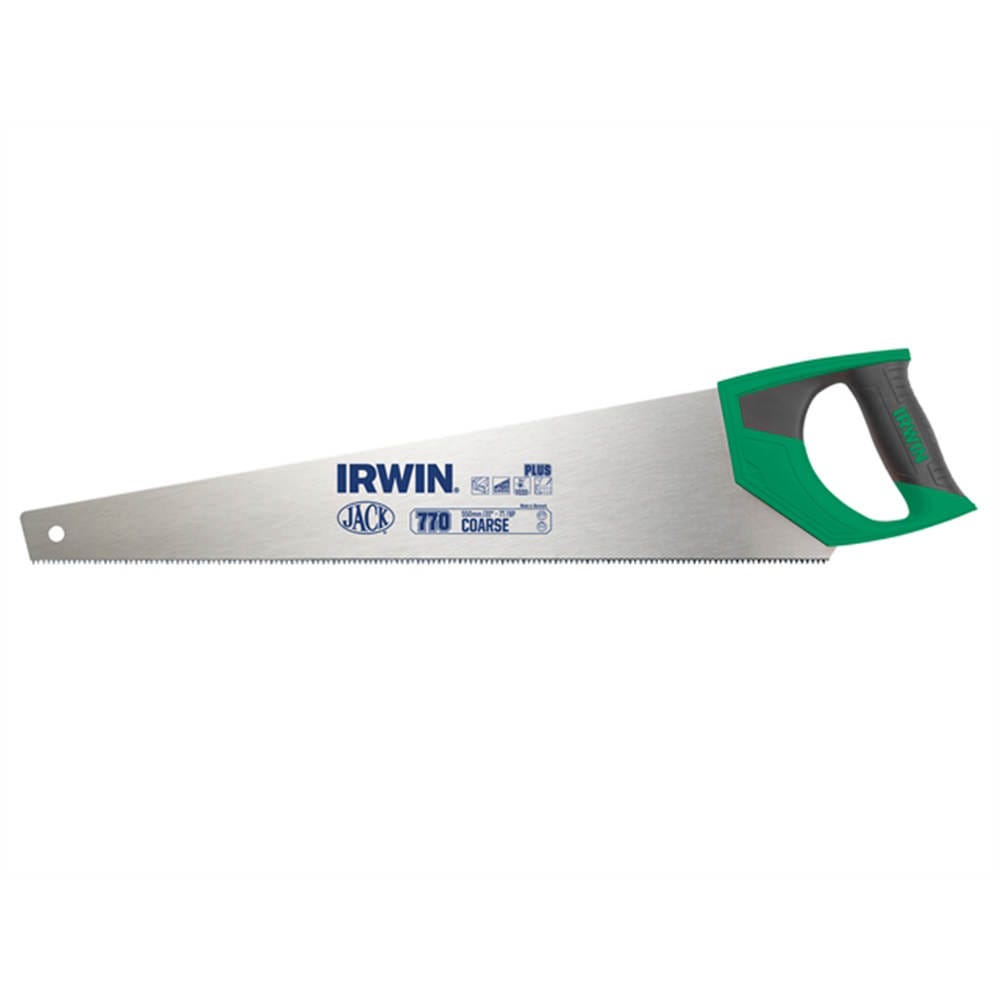 Irwin Jack 770UHP Coarse Handsaw Green Handle 22''
