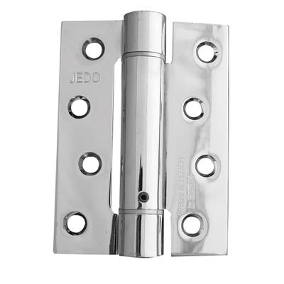 Self-Closing Spring Hinge 102mm Polished Chrome Pack of 3