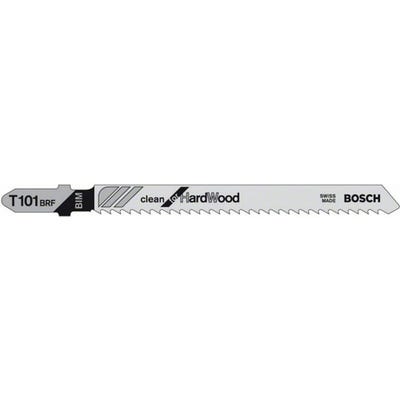 Bosch 100mm Jigsaw Blades Clean For Hardwood Pack of 5 T101BRF