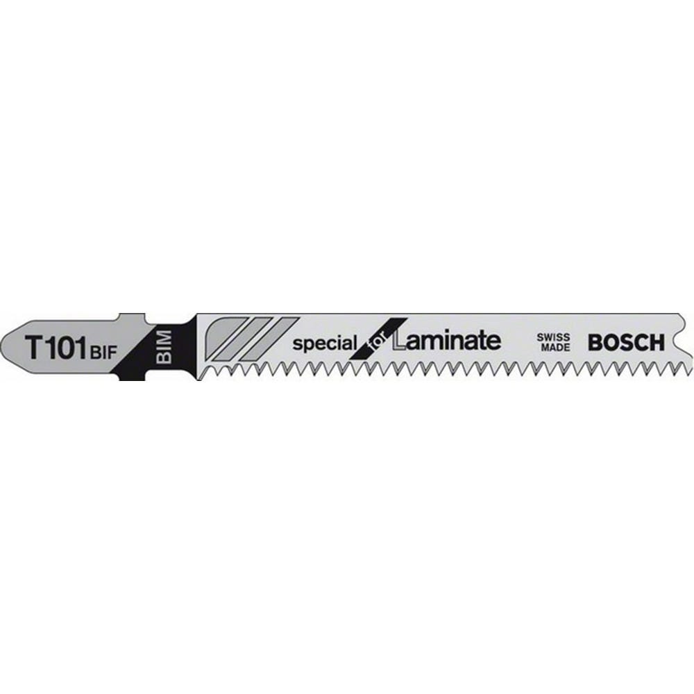 Bosch 83mm Jigsaw Blades Special For Laminate Pack of 5 T101BIF