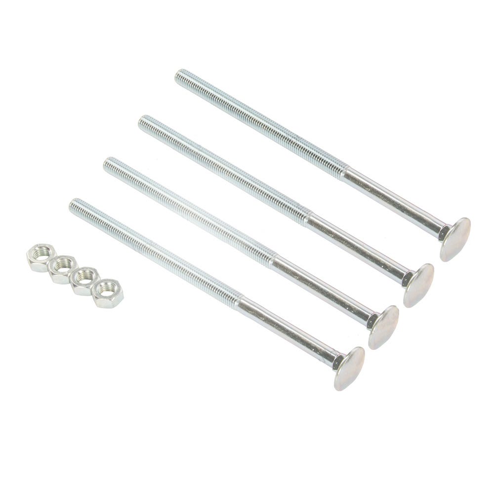 Speed Pro M10 Cup Square Hex Bolts & Nuts Bulk Bag