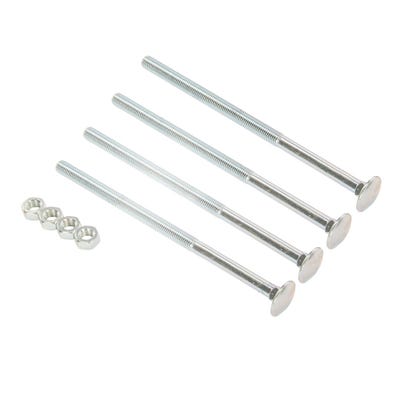 Speed Pro M10 Cup Square Hex Bolts & Nuts Bulk Bag