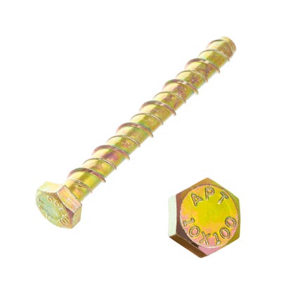 Speed Pro M10 x 100mm Thunderbolt Pack of 4