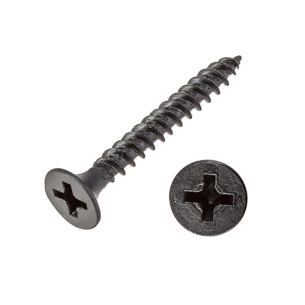 Speed Pro D2 3.5 x 50mm Black Phosphate Drywall Screws Box of 200